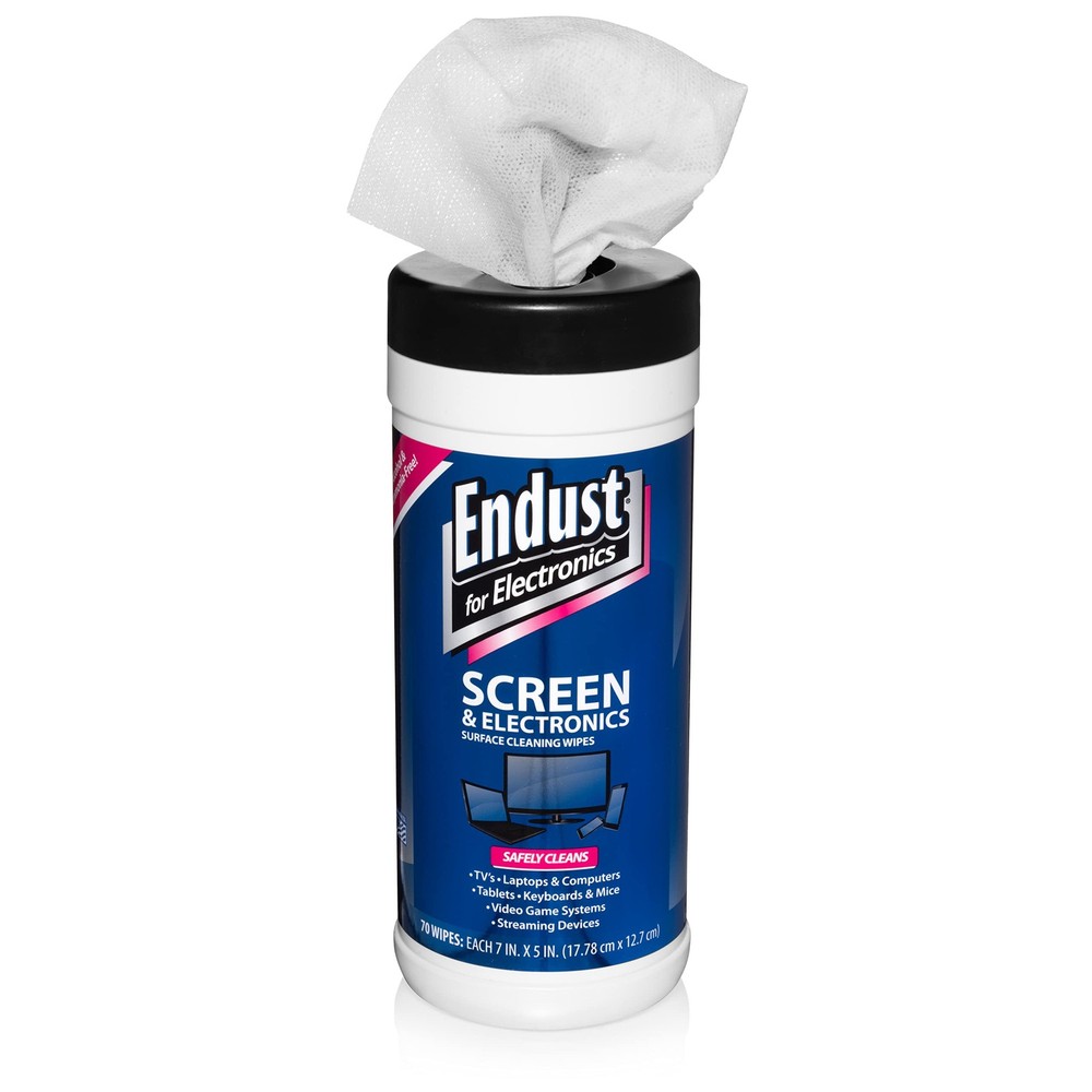Endust For Electronics; Screen & Surface Cleaning Wipes, Great LCD And