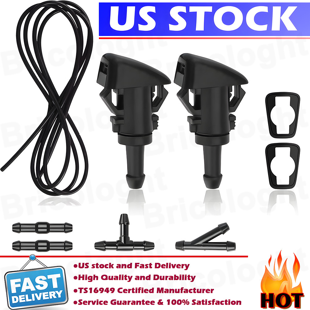 5113049AA Windshield Washer Nozzle for Dodge Grand Caravan Chrysler Town Country