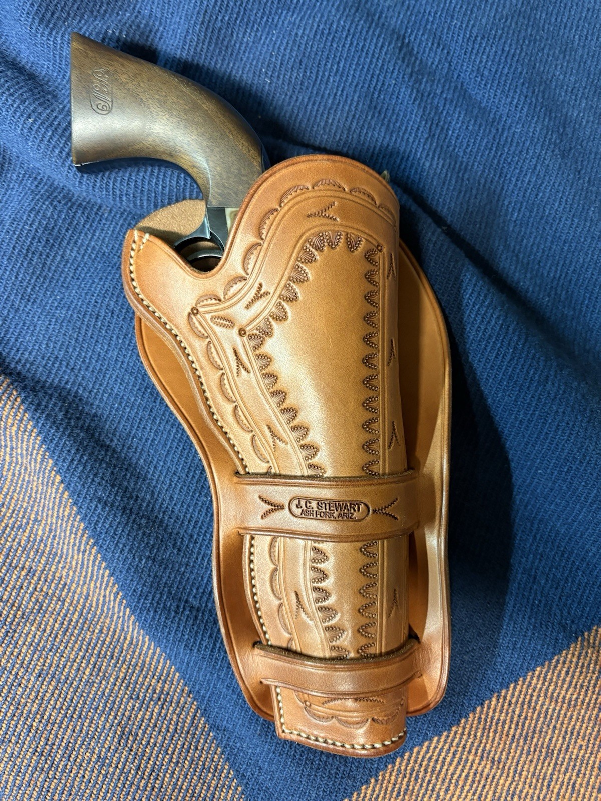 5 1/2" Cheyenne Holster for an 1873 Colt SA, by Stewart Saddlery of Arizona