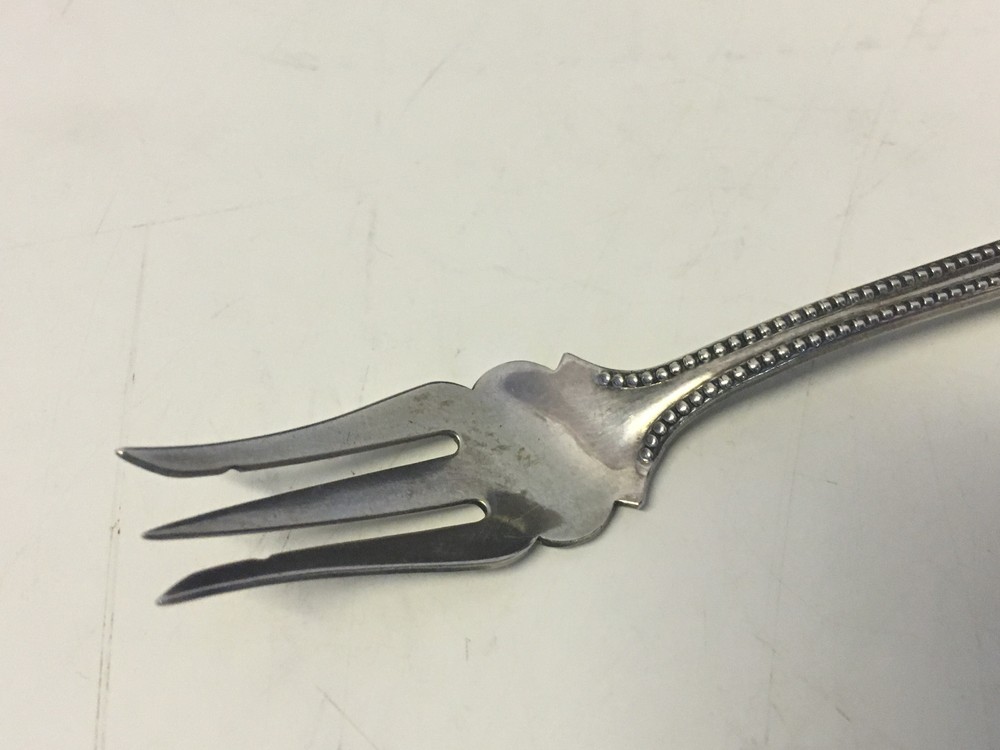 Antique Watson Sterling Silver Dorchester Pattern Cocktail Fork