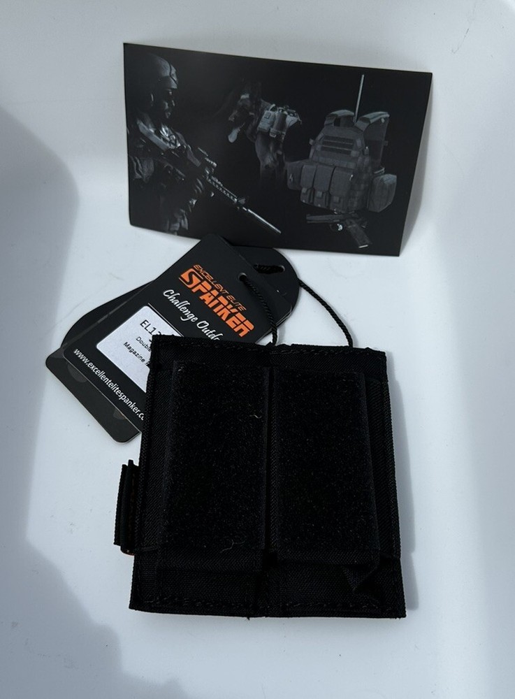 ELITE SPANKER Molle Single/Double Pistol Mag Pouch Tactical