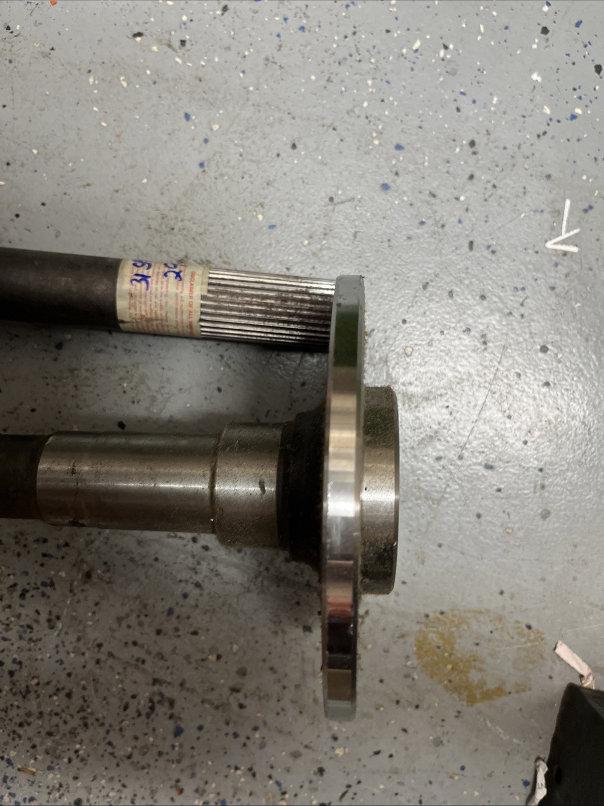 Moser Axel 31 Spline 33.5 Long & 29” Long 1/2 Stud Both 5 X 4.5 & 5x 4.75 A=3.06