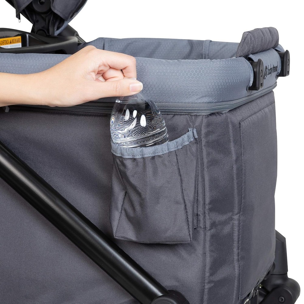 Expedition 2-in-1 Stroller Wagon Plus, Ultra Grey