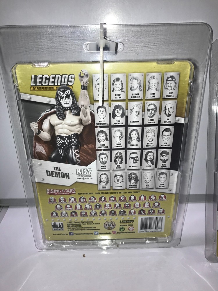 Legends of Professional Wrestling Figures: The Demon KISS VARIANT