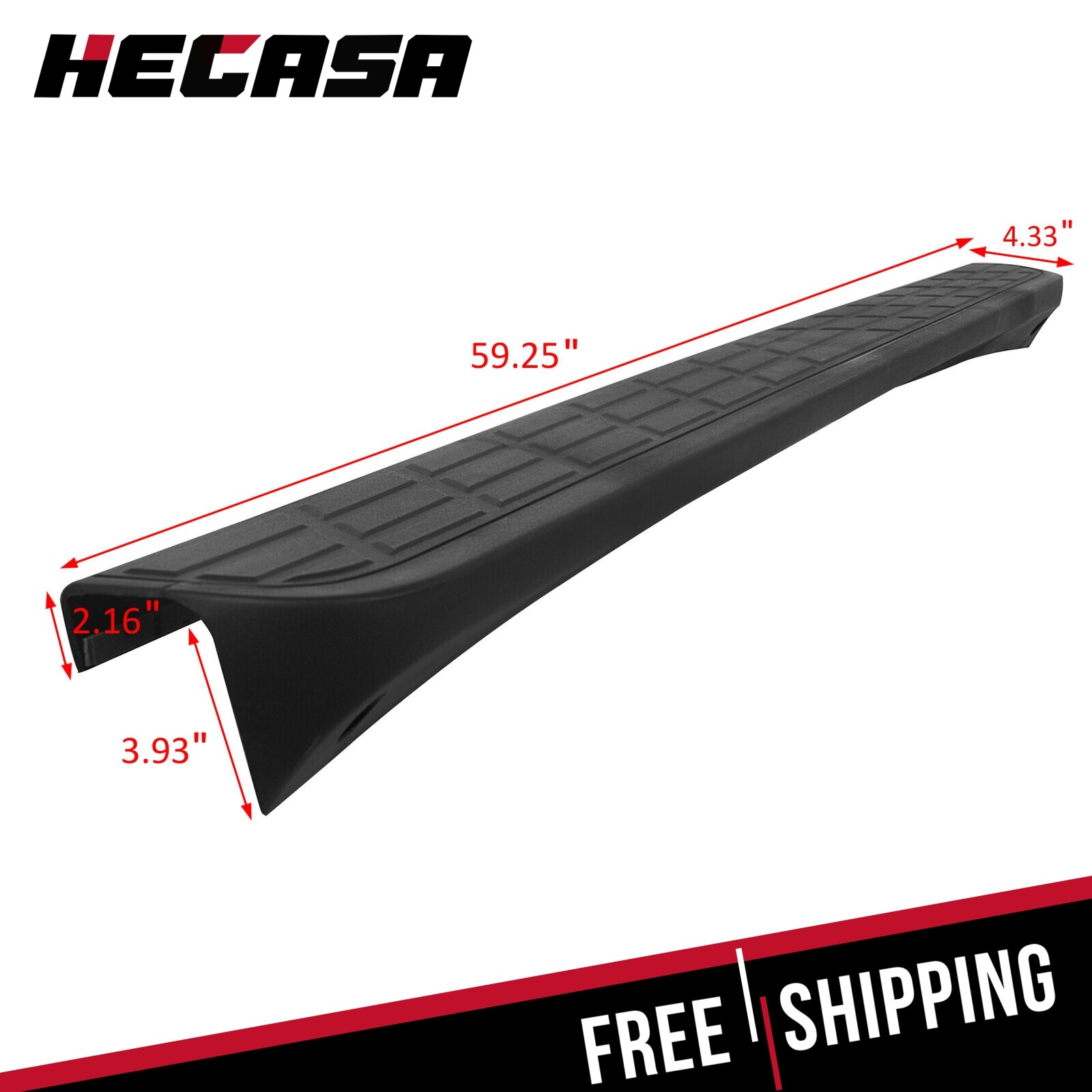 For 2007-2014 Chevy Silverado Sierra Tailgate Top Protector Spoiler Cap Cover