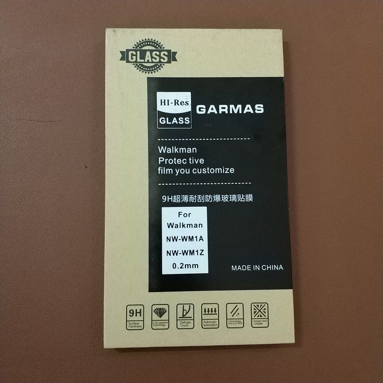 Tempered Glass Screen Protector Film For SONY WM1A WM1Z With Dust Plug