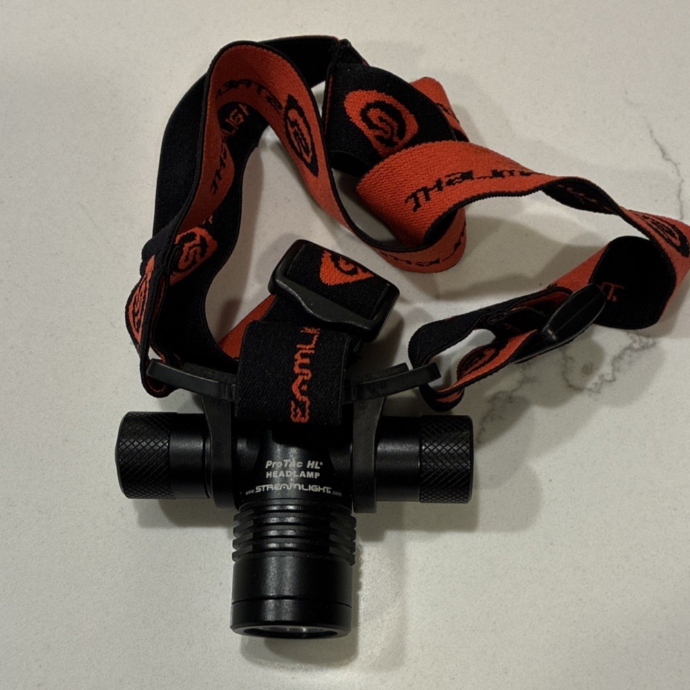 Streamlight Protac HL LED Headlamp Black Aluminum TEN-TAP Programmable