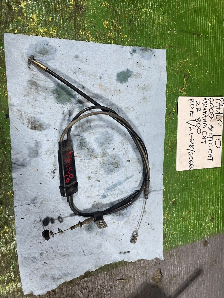 2002 arctic cat ZR 800 throttle cable assembly