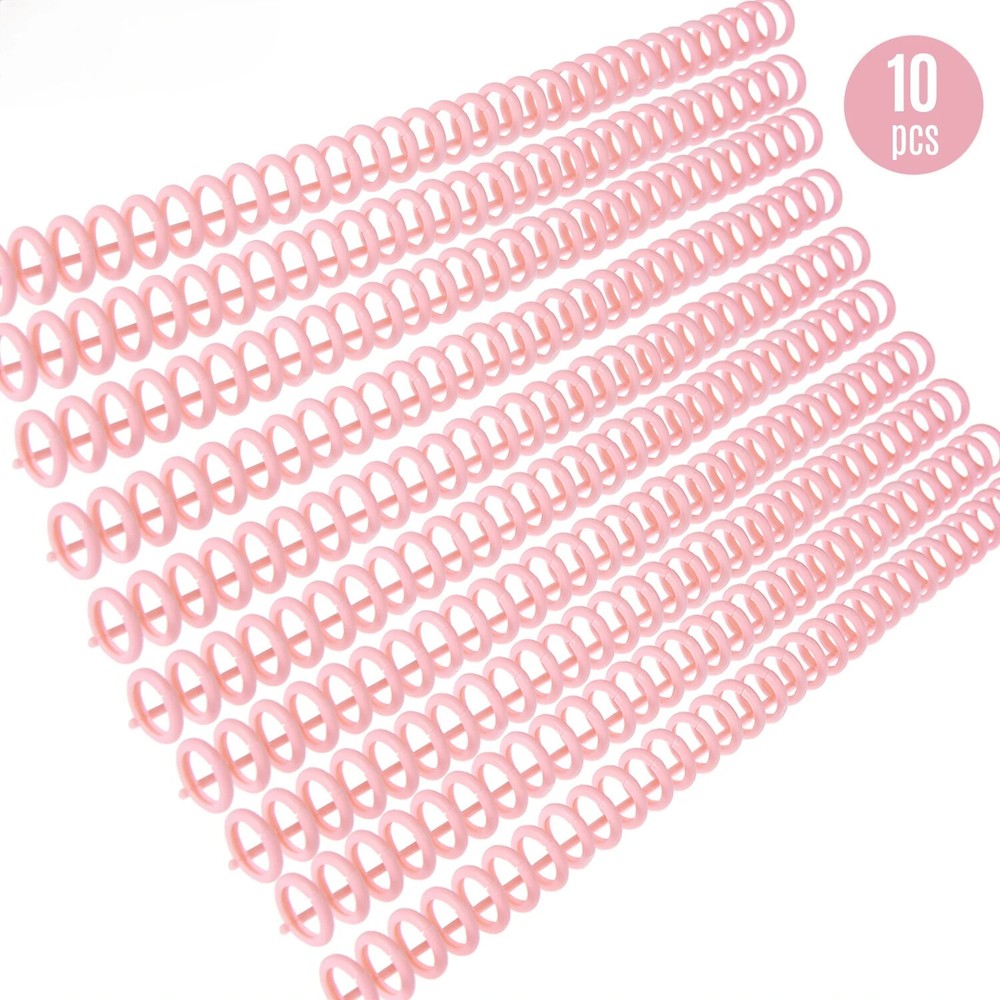 10pcs 30-Hole Loose Binders Ring Binding Spines Combs 85 Sheets Capacity