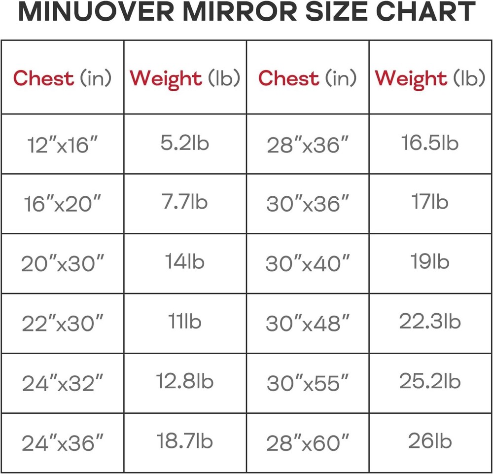 Stylish 24"x36" Rectangular Wall Mirror with Shatterproof Glass - Black Frame