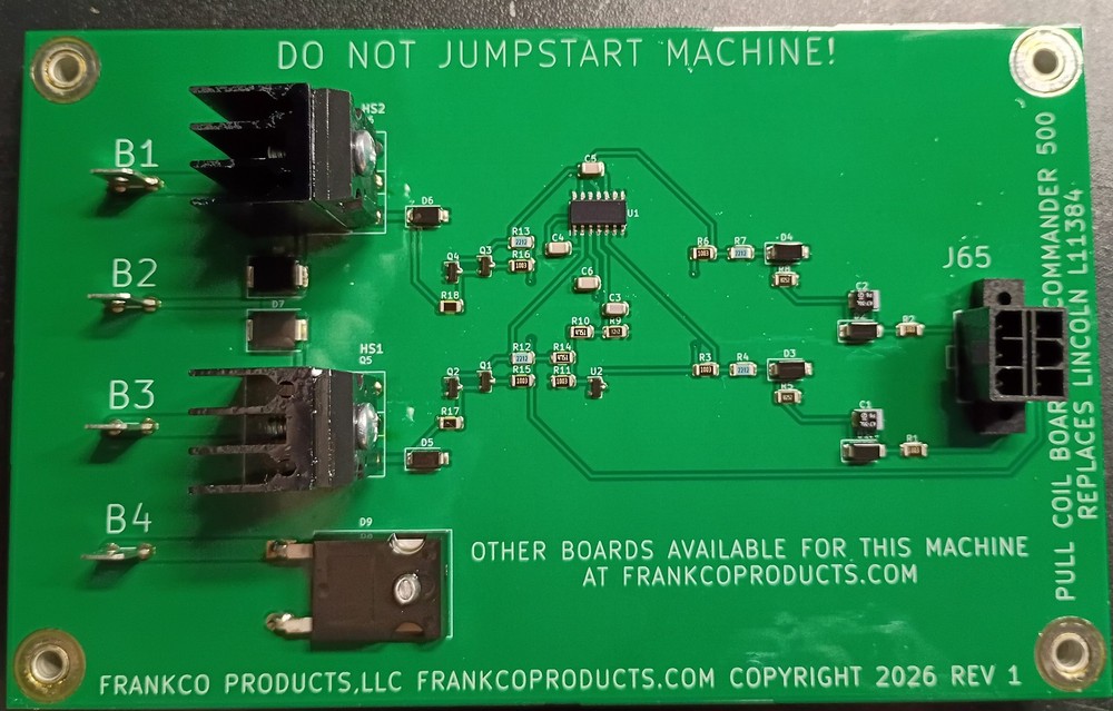 Lincoln L11384-1 Replacement Pull Coil Board for Commander 500