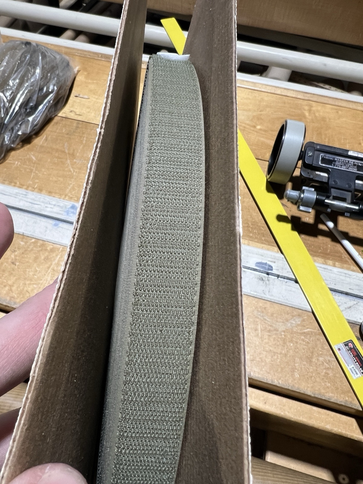 Velcro® Brand 1” TAN 499 HOOK & LOOP SEW-ON-TYPE 50 YRDS On EACH ROLL