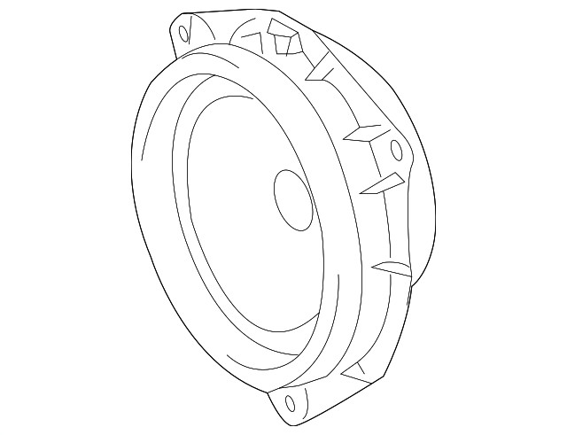 Genuine GM Front Dr Speaker 19184453