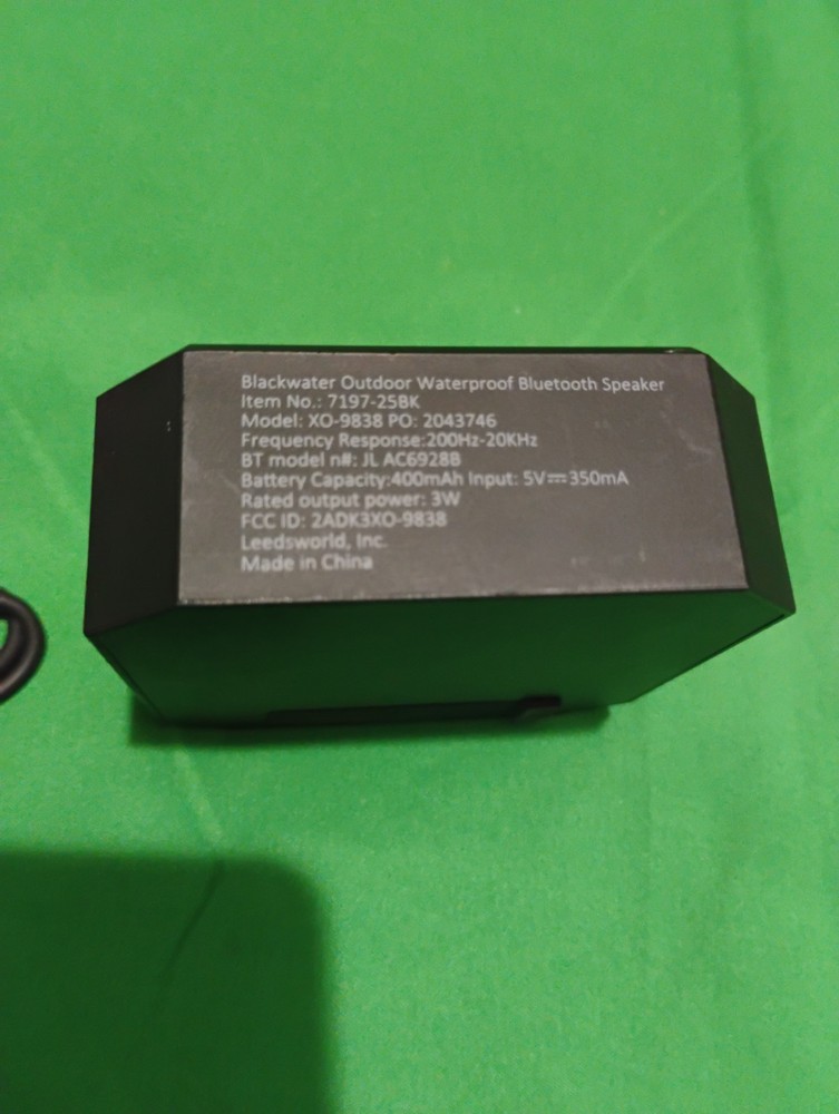 White Owl Bluetooth Speaker