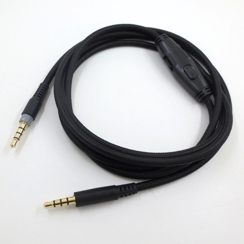 Headphone Cable Audio Cord Line For HyperX- Cloud/Cloud Alpha Gaming Headsets