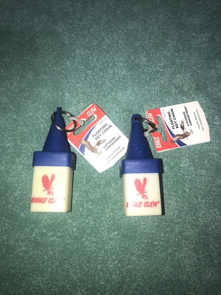 Eagle Claw Floating Key Chains With Storage Compartment - BAKCFLSC