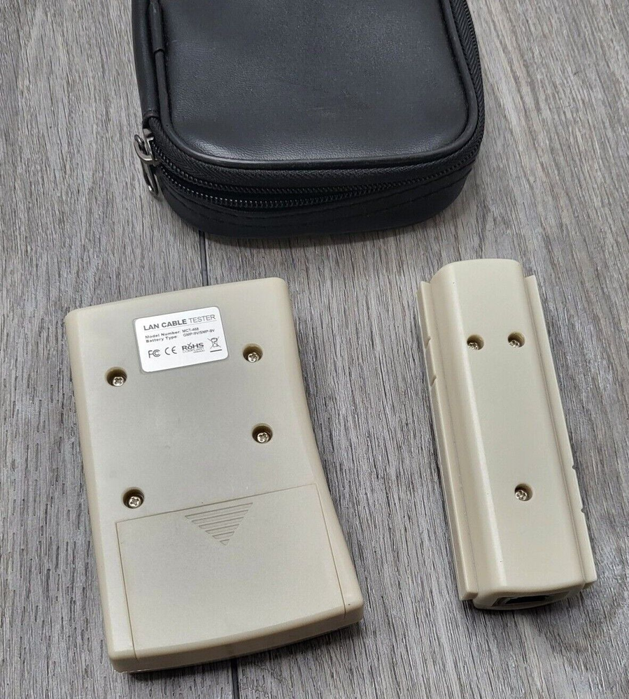 JONARD TOOLS MCT-468 Modular Cable Tester with Carrying Case