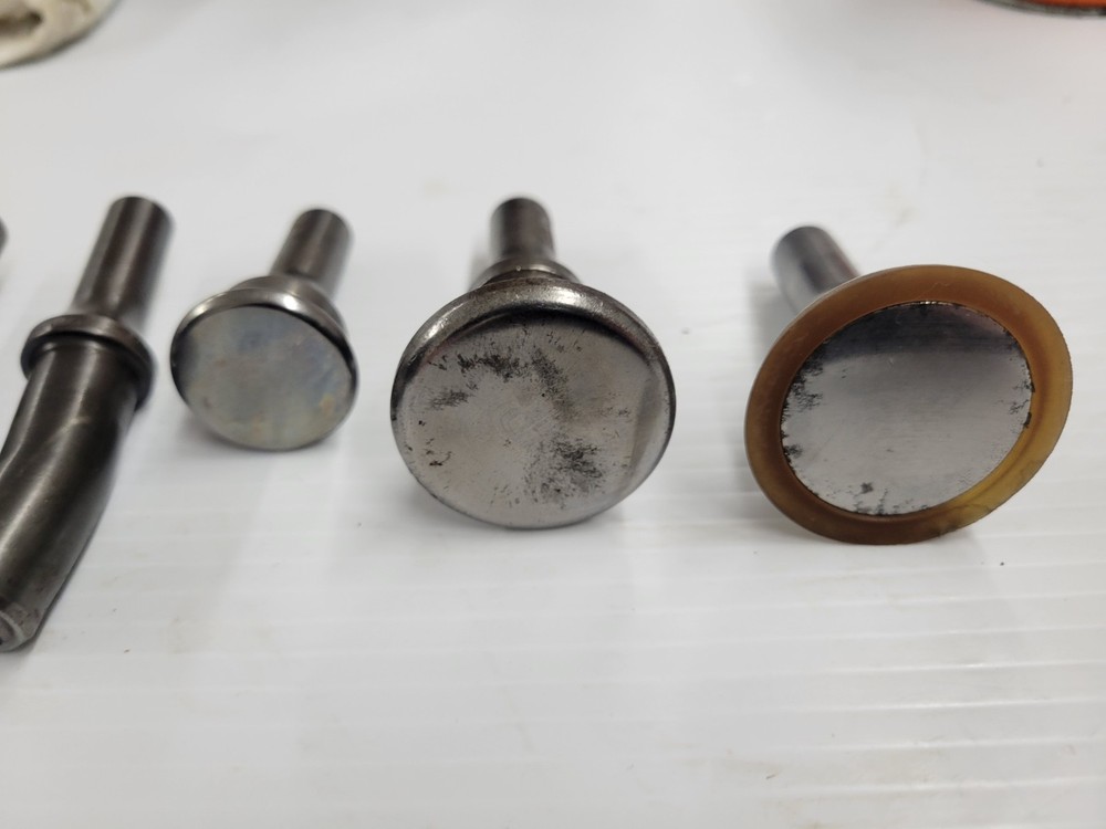 Assortment of 6 Big Bore (.498) Rivet Sets