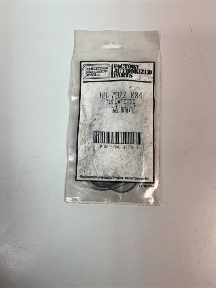 NEW HH79ZZ004Thermister Sensor Replacement Components Division for Carrier