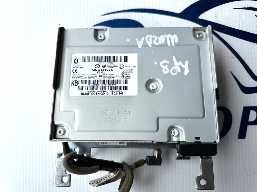 2017 2018 MAZDA MX-5 INFO NAVIGATION RECEIVER MODULE KB7W 66 9C0D