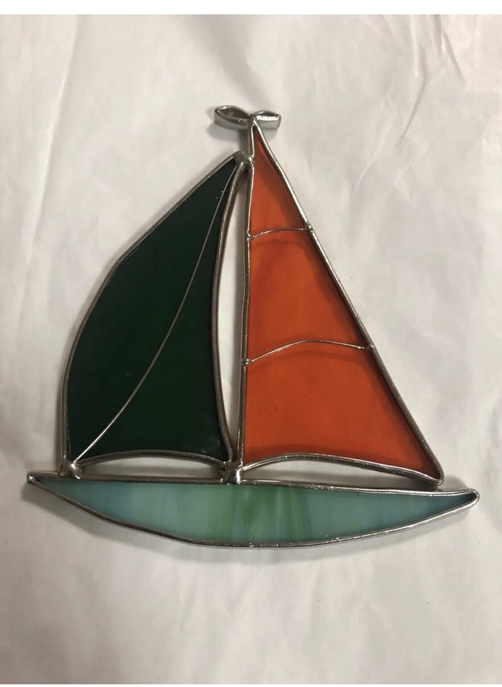 stainglass sailboat - Nautica Style