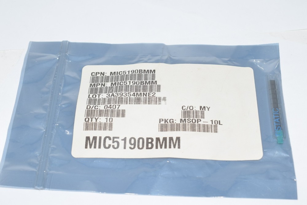 Pack of 10 NEW Microchip Technology MIC5190BMM Linear Regulator Controller IC Po