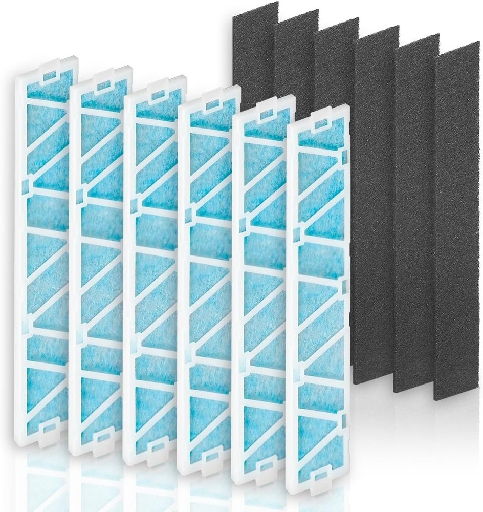 6-Pack MAC-408FT-E Replacement Air Filters for Mitsubishi Mini Split – Compatibl