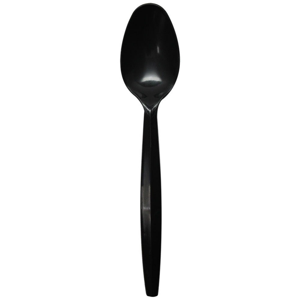 Karat U2013B Black Disposable Teaspoons