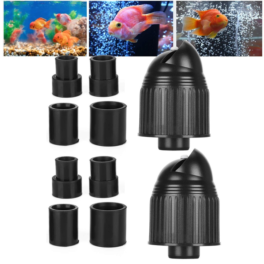 Zerodis 2Pcs Aquarium Circulation Pump, Fish 360 Degree Pump