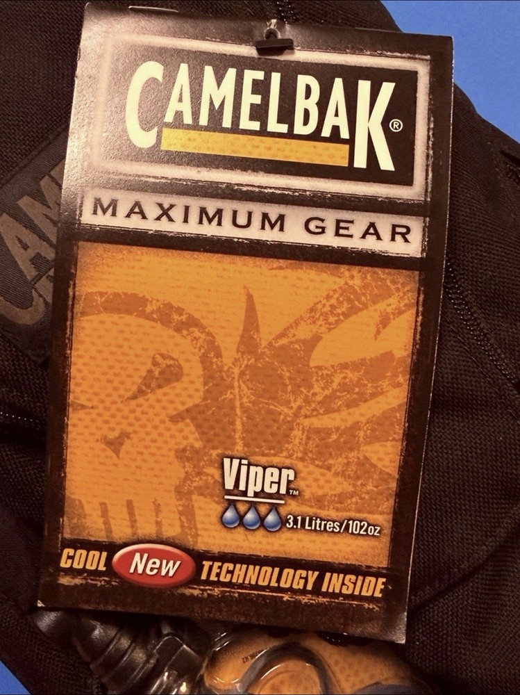 CamelBak Maximum Gear Viper Hydration Backpack 3.1L Black Nylon