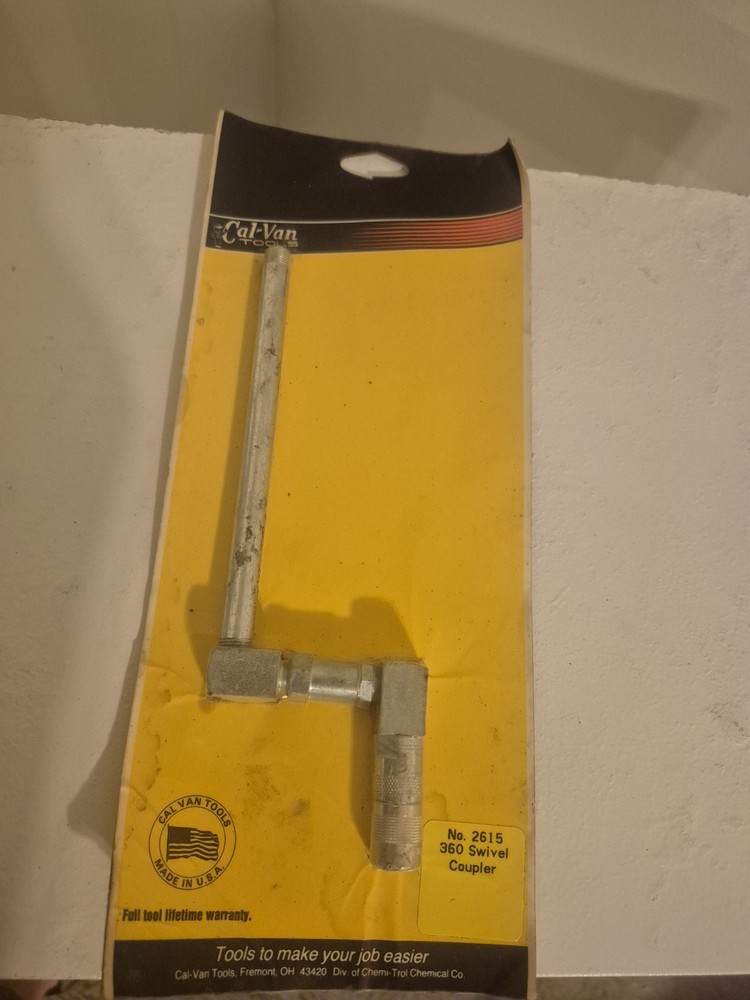 360-Degree Swivel Coupler w/ Pipe Cal-Van Tools # 2615