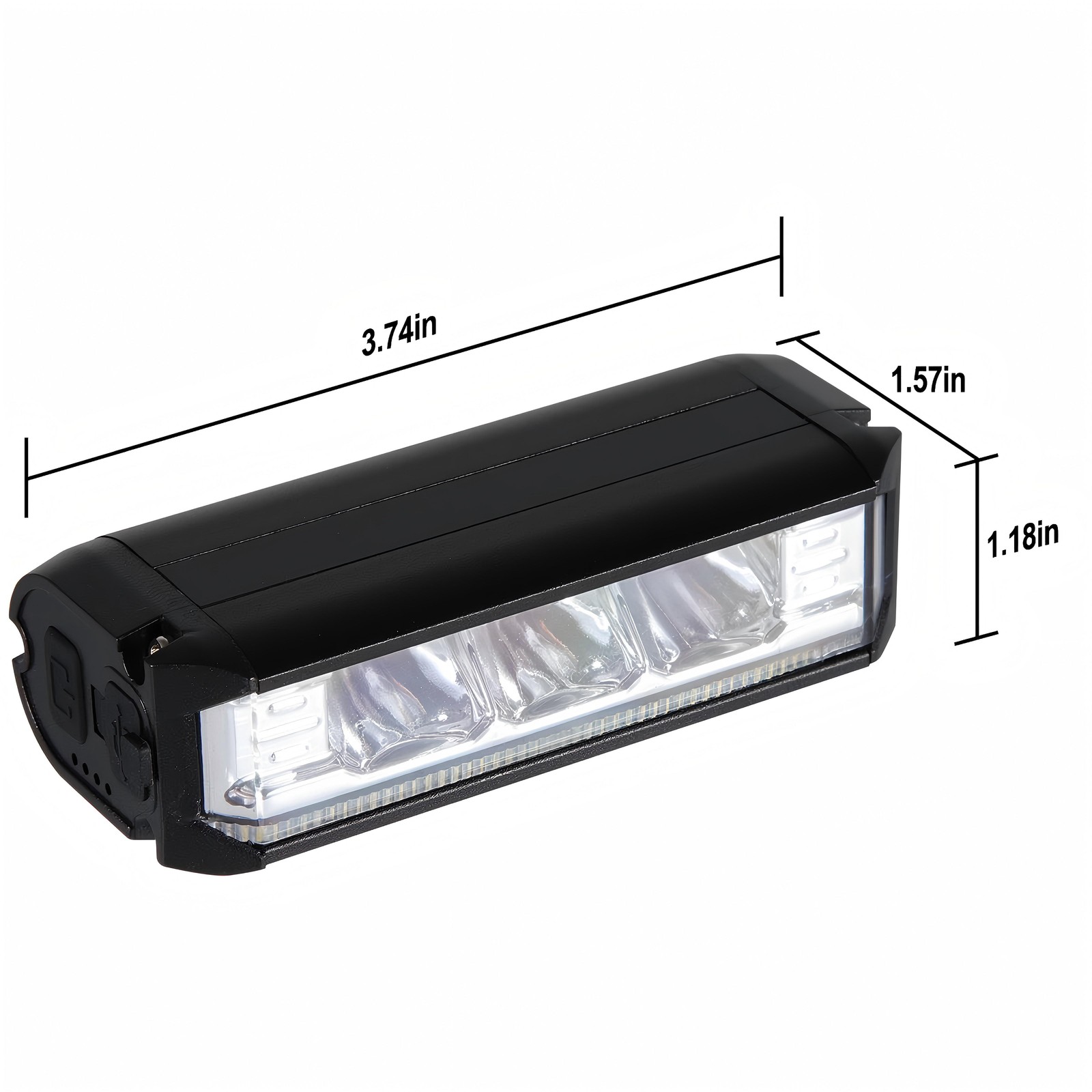 Super Bright LED Bike Light USB Rechargeable Bicycle Front Headlight Waterproof