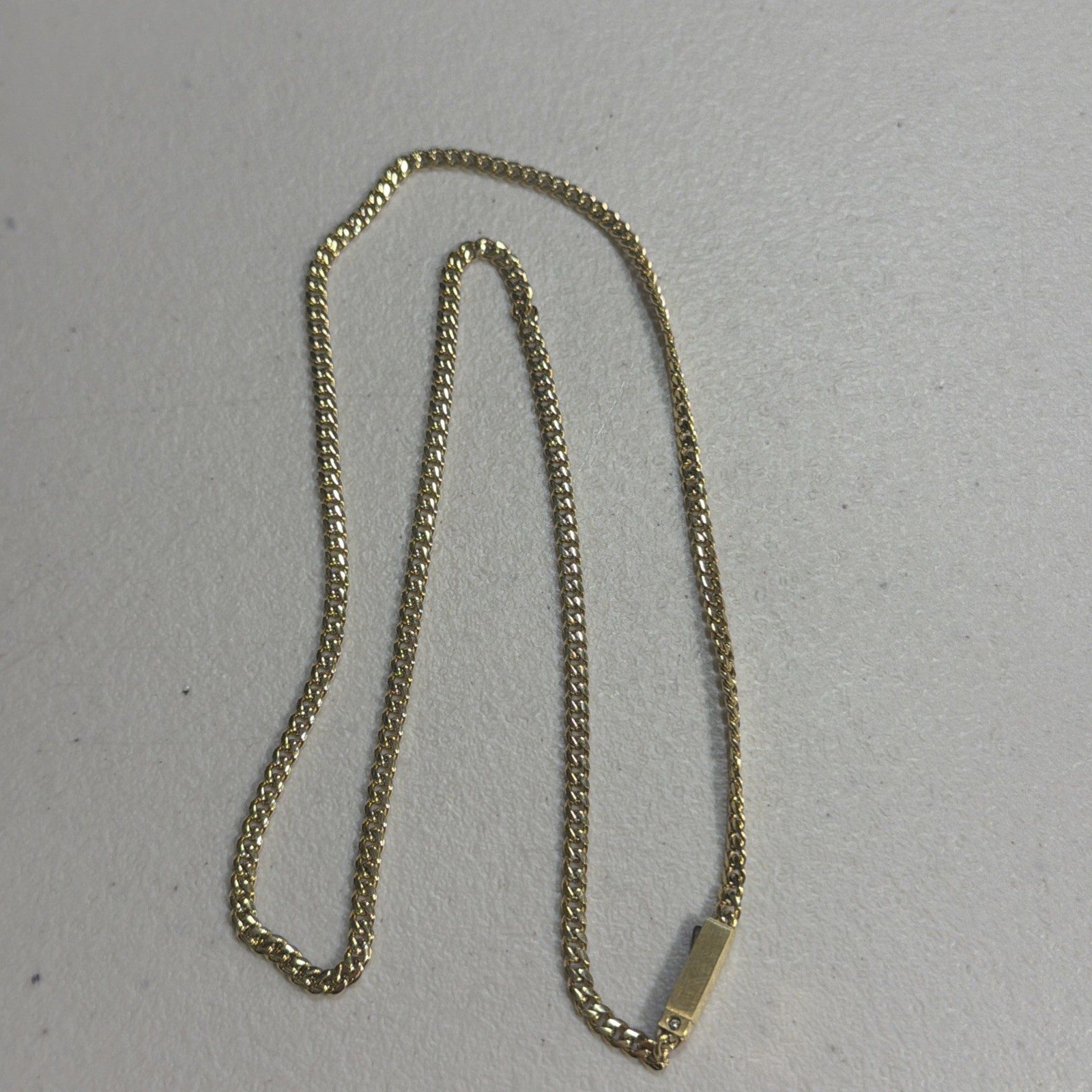 Jaxxon 20” Cuban Link Chain Gold Color 3mm
