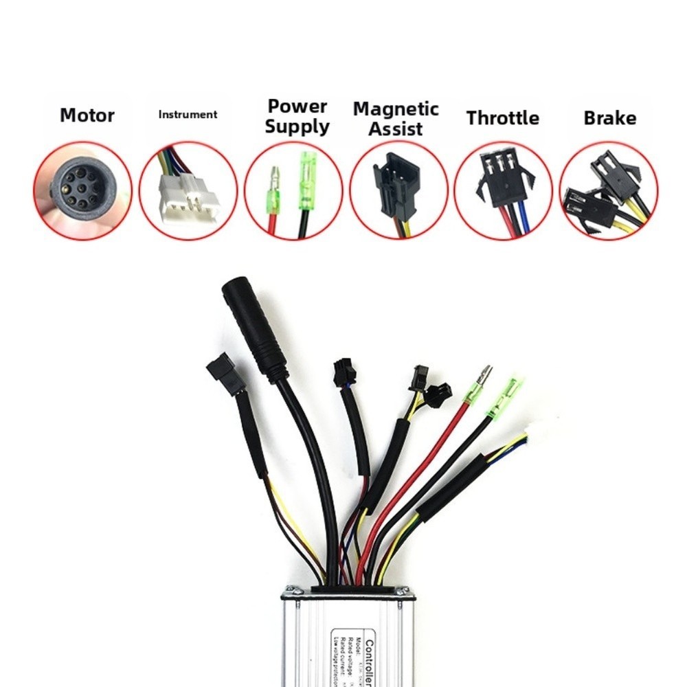SM Connector Design KT-17A Controller Square Wave LCD1-LCD8 Display Support