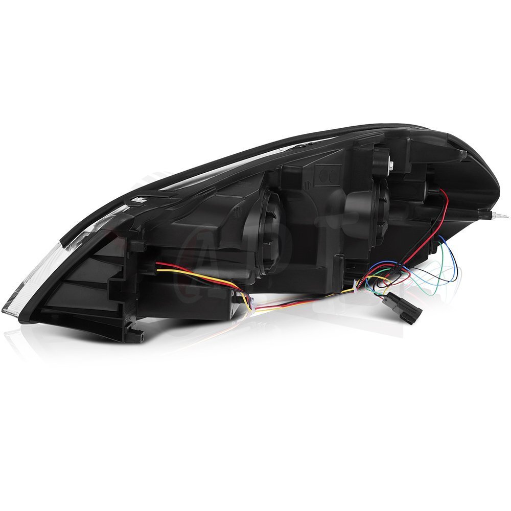 For 2007-2013 Chevrolet Impala Chrome Headlights Assembly Replacement Lamp set