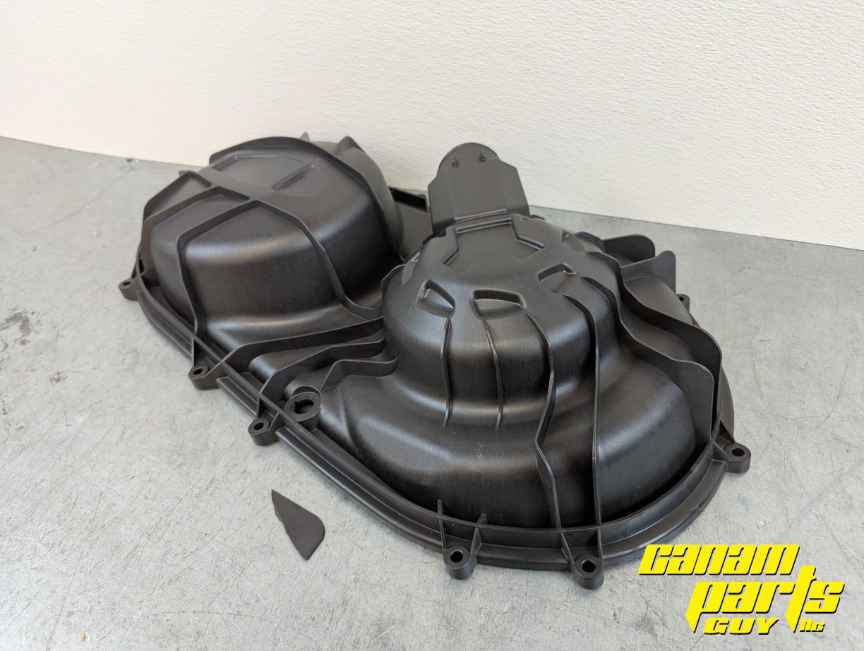 DAMAGED 420212711 Outer Clutch Cover Belt Box Commander Defender LONG OUTLET