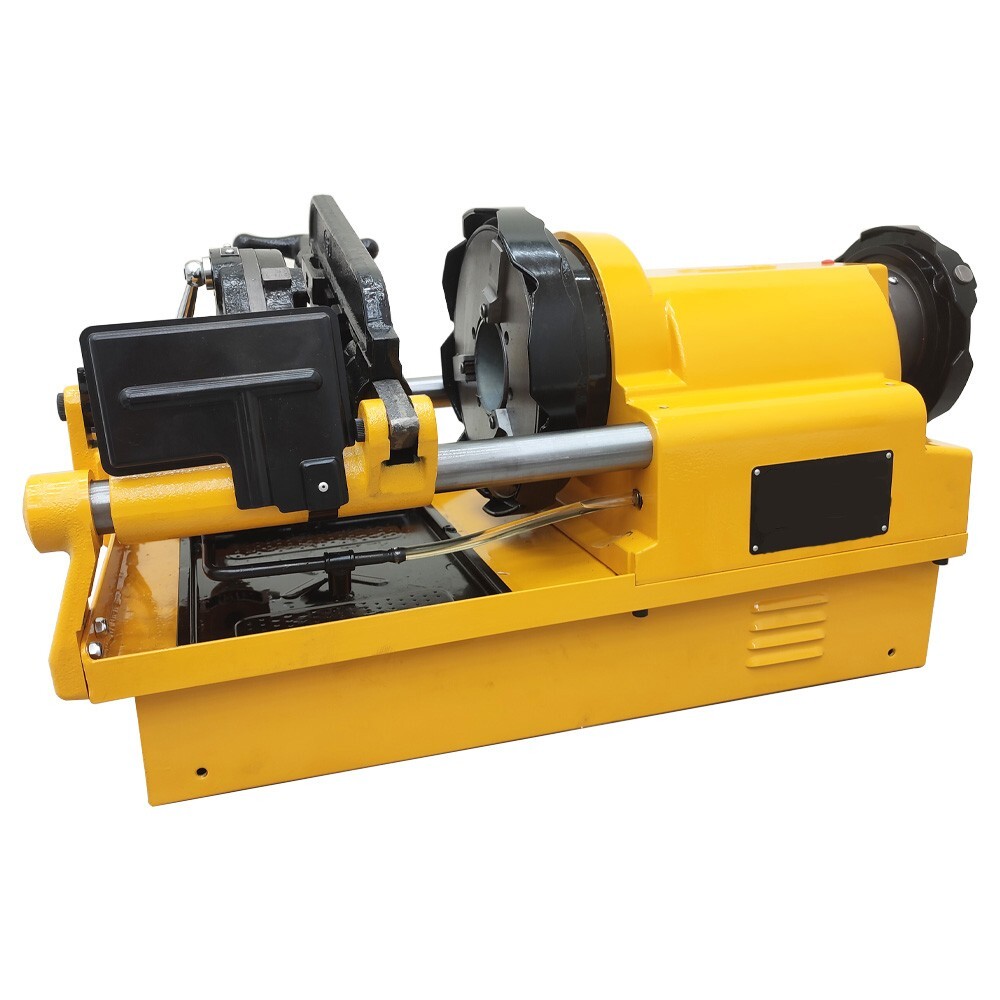 Electric Threading Cutter Pipe Cutting Threader Machine 1/2"-3" w/NPT/BSPT Dies