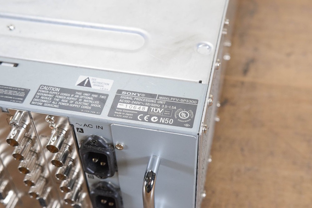 Sony PFV-SP3000 Signal Processing Unit CG00RLJ