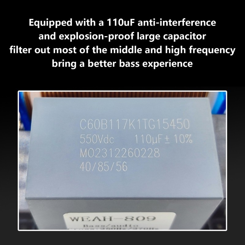 Adjust Subwoofer Frequency Divider 1500W for Powerful Speakers Modification