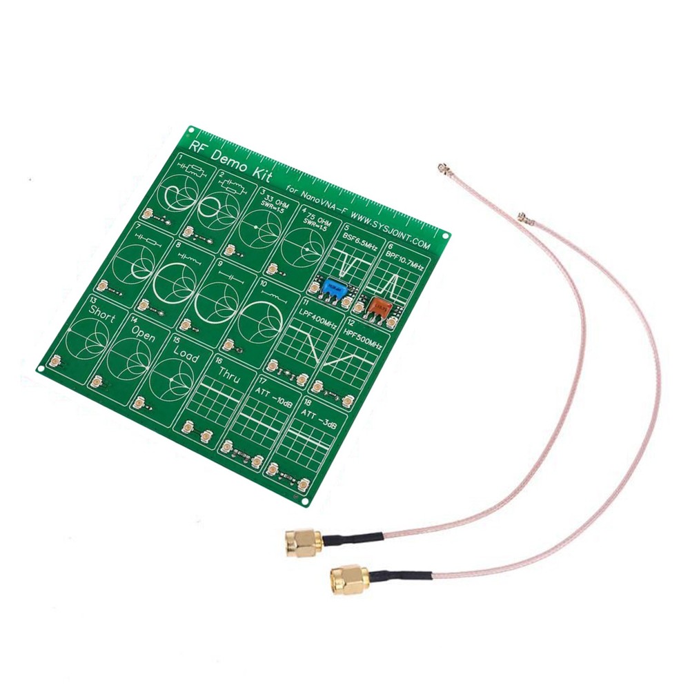 Radio Frequency RF Tester PCB Board Vector Network Analyzer Kit For Nano VNA-F