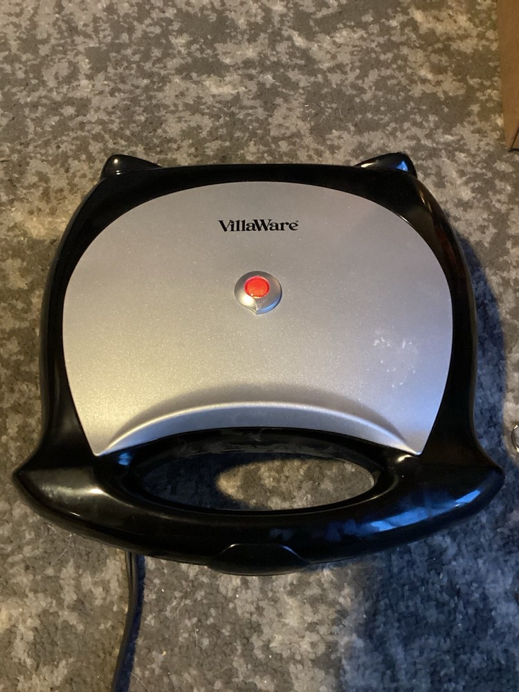 Villaware Inter Bake 3 Interchangeable Baker Waffle Sandwich Pizzelle Maker