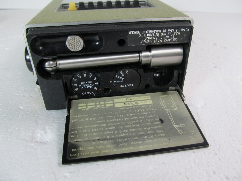 General Radio 1933 Precision Sound Level Meter & Analyzer - UNTESTED