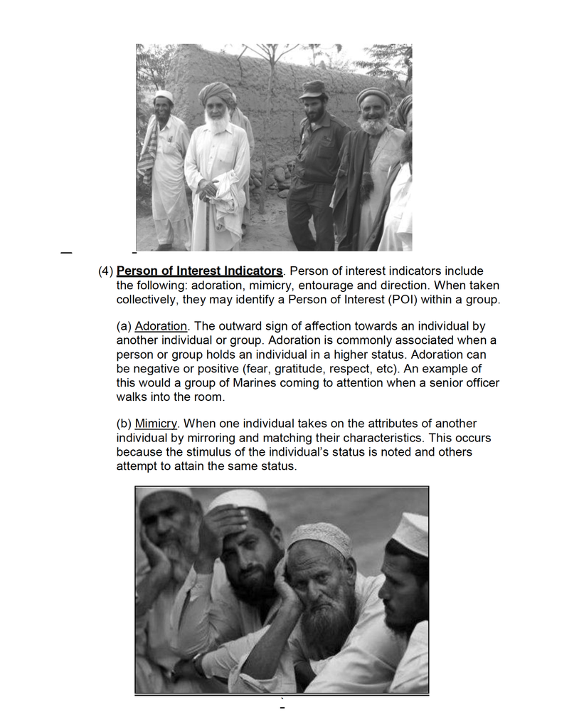 849 page USMC Combat Hunter Training Introduction And Fundamentals on Data CD