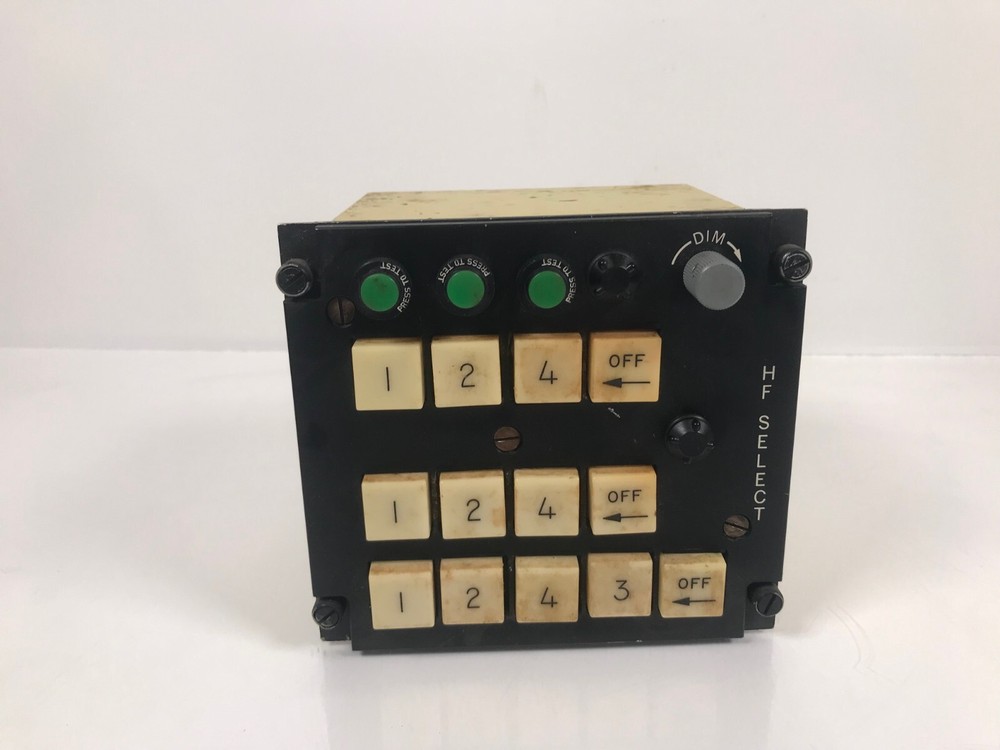 Collins 376D-1 HF Selector Control