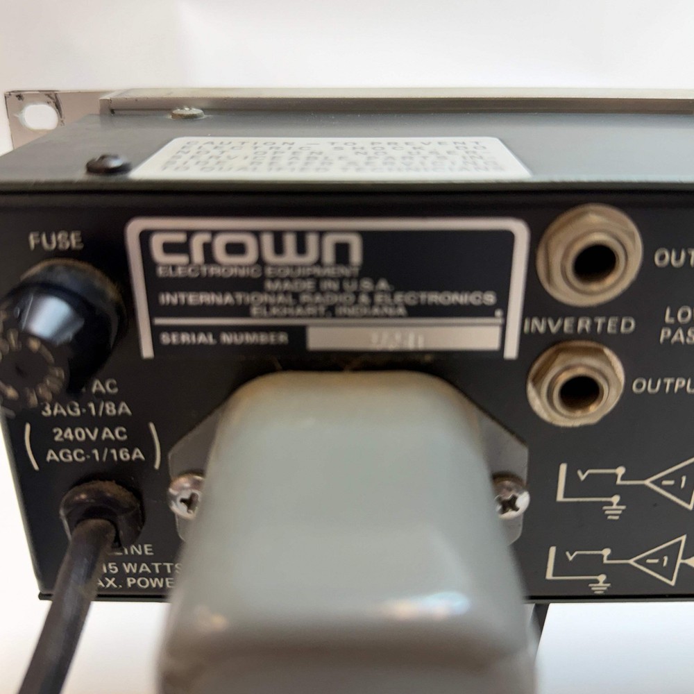 Crown VFX-2 FX Processor READ