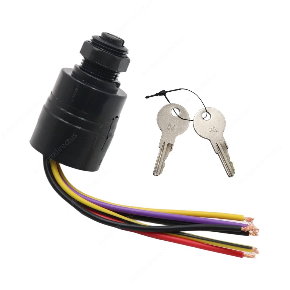 NIgnition Key Switch with Choke Function Fits Mercury Marine Outboard Engines