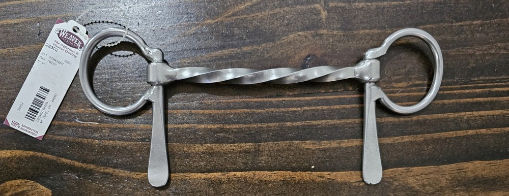 Weaver Solid Twisted Mouth Half Cheek Horse Bit
