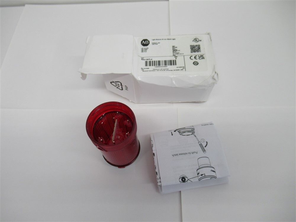 Allen Bradley 854J-24TL4 , 40mm Stack Light Module , RED