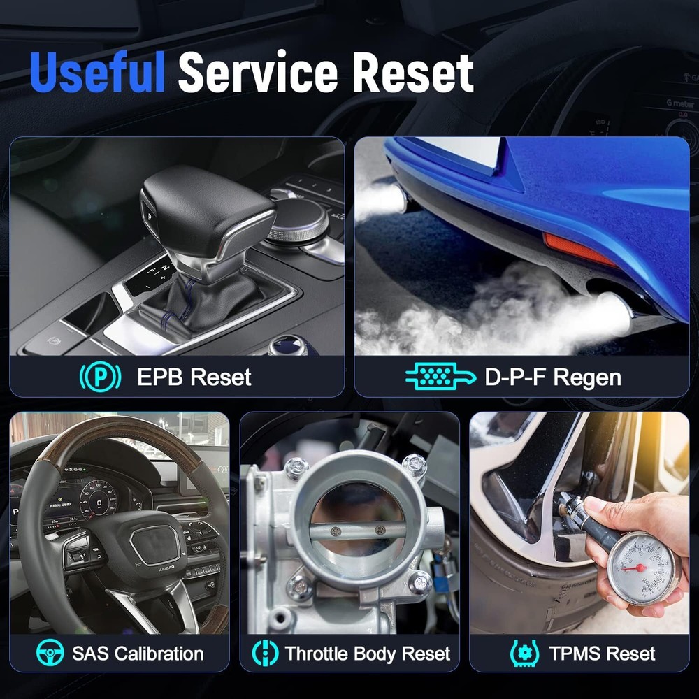 FOXWELL NT809 Bidirectional All System OBD2 Scanner Car Diagnostic Tool TPMS DPF