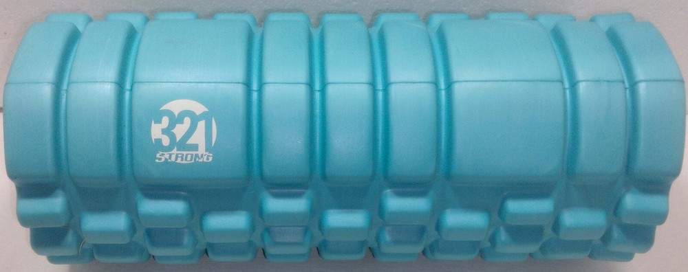Light Blue 321 Strong Foam Roller Medium Density Deep Tissue Massager